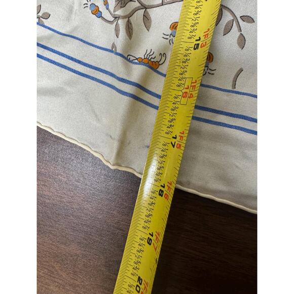 Turnbull and Asser Vintage Silk Handkerchief Bandana Pocket Square Scarf 18" - Picture 10 of 10